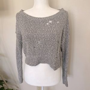 Hollister Cropped Sweater